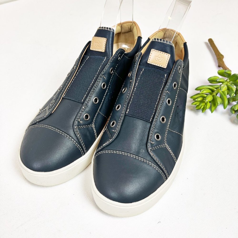 2/$30 Spenco Orthotic Leather Slip-on Shoes Malibu New with tags - Picture 2 of 7